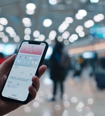 traveler-using-smartphone-stockcake